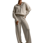Beige loungewear - för avslappnad stil och maximal komfort.